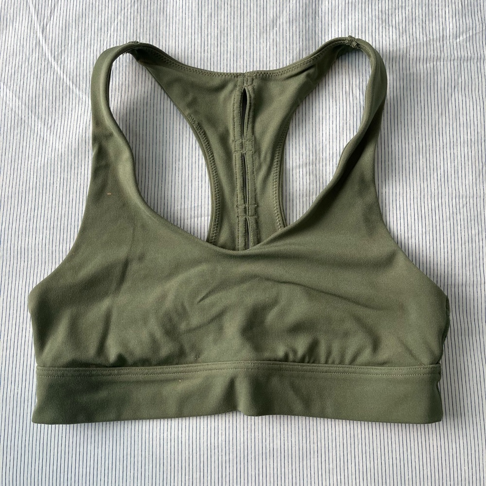 Aerie Olive Green Sports Bra